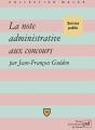 La Note Administrative Aux Concours - Preview