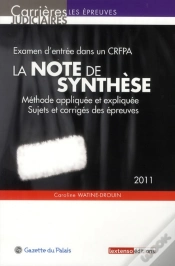 Capa do artigo La Note De Synthese, 13eme Edition