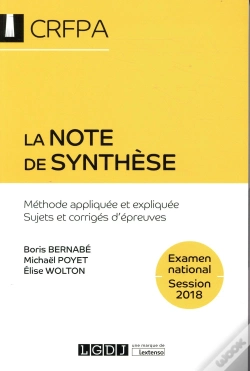 Capa do artigo La Note De Synthese 7eme Edition