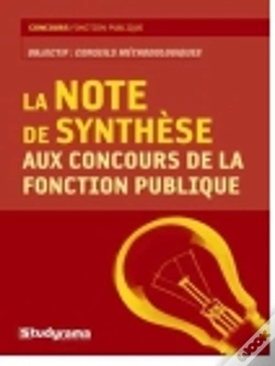 Capa do artigo La Note De Synthèse Aux Concours De La Fonction Publique