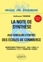 La Note De Synthèse Aux Concours D'Entree Des Écoles De Commerce - Preview