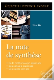 Capa do artigo La Note De Synthèse