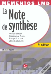 Capa do artigo La Note De Synthese