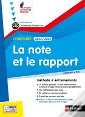 La Note Et Le Rapport