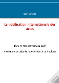 Capa do artigo La Notification Internationale Des Actes