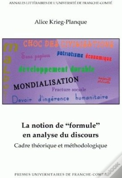 Capa do artigo La Notion De "Formule" En Analyse Du Discours ; Cadre Théorique Et Méthodologique