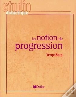 Capa do artigo La Notion De Progression