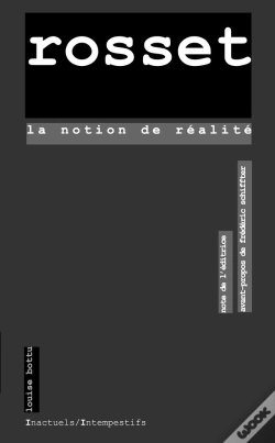 Capa do artigo La Notion De Réalité