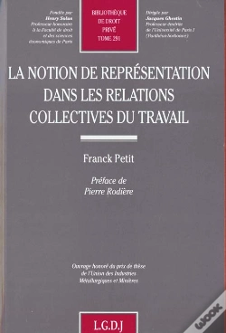 Capa do artigo La Notion De Representation Dans Les Relations Collectives Du Travail