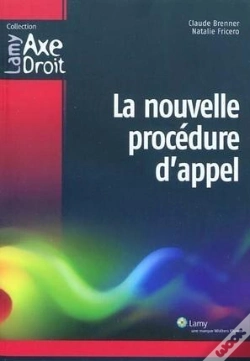 Capa do artigo La Nouvelle Procedure D'Appel