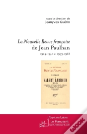 Capa do artigo La Nouvelle Revue Française De Jean Paulhan