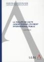 La Nullité De L'Acte Juridictionnel En Droit International Public - Preview