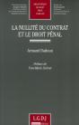 La Nullité Du Contrat Et Le Droit Pénal - Preview