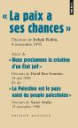 La Paix À Ses Chances - Preview