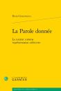 La Parole Donnée ; Le Contrat Comme Représentation Collective - Preview