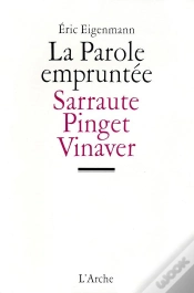 Capa do artigo La Parole Empruntee - Sarraute, Pinget, Vinaver