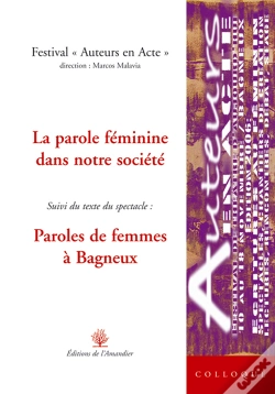 Capa do artigo La Parole Feminine Dans Notre Societe