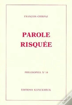 Capa do artigo La Parole Risquée