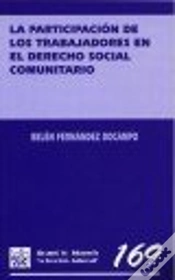 Capa do artigo La Participación De Los Trabajadores En El Derecho Social Comunitario