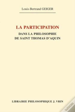 Capa do artigo La Participation Dans La Philosophie De Saint Thomas