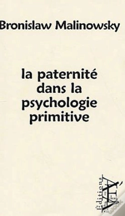 Capa do artigo La Paternité Dans La Psychologie Primitive