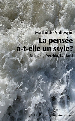 Capa do artigo La Pensée A-T-Elle Un Style ?
