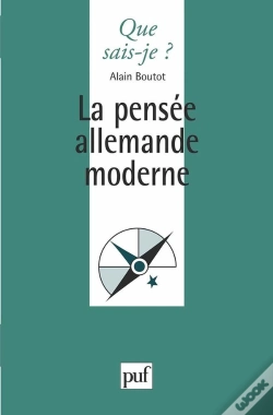 Capa do artigo La Pensée Allemande Moderne