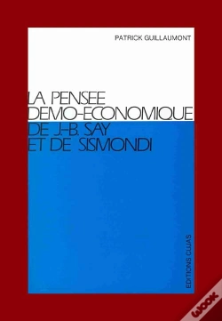 Capa do artigo La Pensée Démo-Économique De J-B Say Et De Sismondi