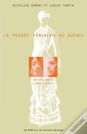 Capa do artigo La Pensée Féministe Au Québec : Anthologie (1900-1985)