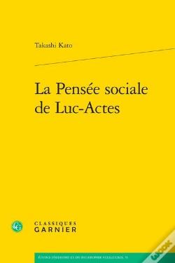 Capa do artigo La Pensée Sociale De Luc-Actes
