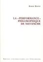 La "Performance" Philosophique De Nietzsche - Preview