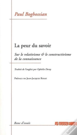 Capa do artigo La Peur Du Savoir ; Sur Le Relativisme Et Le Constructivisme De La Connaissance
