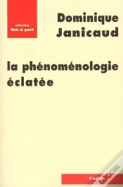 Capa do artigo La Phénoménologie Éclatée