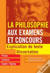 Capa do artigo La Philosophie Aux Examens Et Concours. Explication De Texte Et Dissertation.