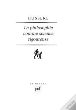 Capa do artigo La Philosophie Comme Science Rigoureuse (4e Édition)
