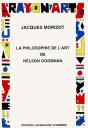 La Philosophie De L'Art De Nelson Goodman - Preview