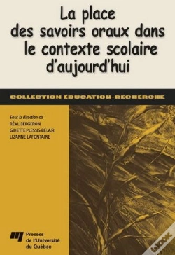 Capa do artigo La Place Des Savoirs Oraux Dans Le Contexte Scolaire D'Aujourd'Hui