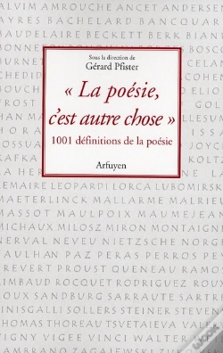 Capa do artigo "La Poésie C'Est Autre Chose" 1001 Définitions De La Poésie
