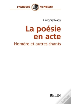 Capa do artigo La Poésie En Acte ; Homère Et Autres Chants
