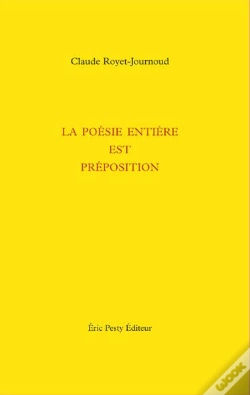 Capa do artigo La Poésie Entière Est Préposition