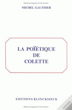 Capa do artigo La Poétique De Colette
