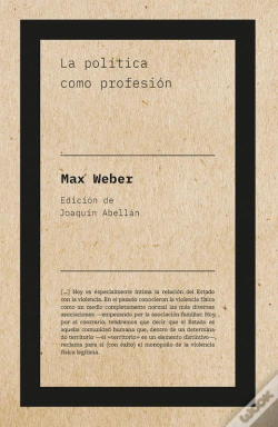 Capa do artigo La Política Como Profesión