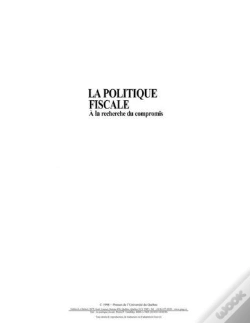 Capa do artigo La Politique Fiscale. A La Recherche Du Compromis, 2eme Edition
