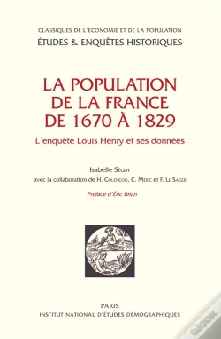 Capa do artigo La Population De La France De 1670 À 1829 : L'Enquête Louis Henry Et Ses Données
