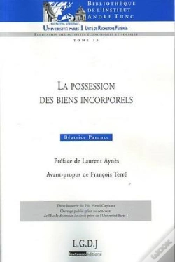 Capa do artigo La Possession Des Biens Incorporels