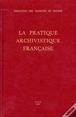 Capa do artigo La Pratique Archivistique Française