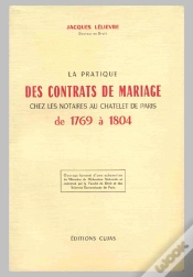 Capa do artigo La Pratique Des Contrats De Mariage Chez Les Notaires Au Chatelet De Paris De 1769 À 1804
