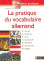 La Pratique Du Vocabulaire Allemand - Preview