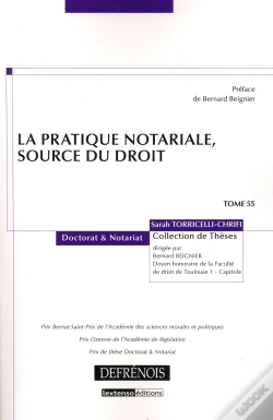 Capa do artigo La Pratique Notariale, Source Du Droit