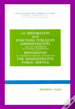 Capa do artigo La Préparation Aux Fonctions Publiques Administratives Par Les Universités En Europe Occidentale